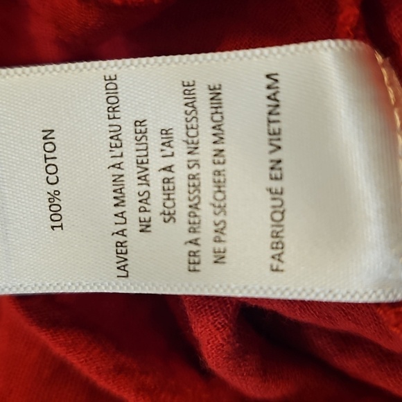 NWT Lush Tie Strap Gauzy Minidress with pockets light and airy Medium Chili - Picture 8 of 8